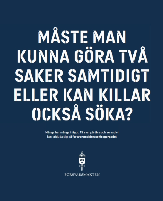 Reklambild - Kan män söka
